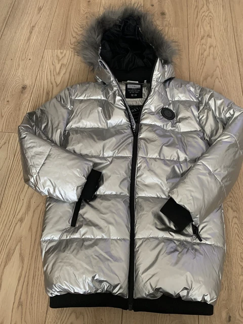 GIRLS SILVER sonneti coat age 12 13 15.00 PicClick UK