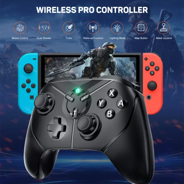 Wireless Pro Controller For Nintendo Switch / OLED Gamepad Joystick Game Remote