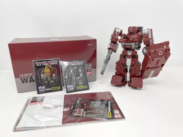 [Reprolabels Applied] Badcube Wardog - Third Party Warpath - Used, Complete