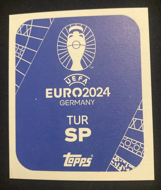 TOPPS UEFA EURO 2024 GERMANY Cengiz Under Gold Star Player signed