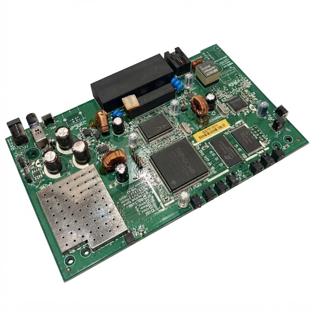 Wireless Router Features D-LINK DSL-2640R WIRELESS G ADSL2+ Modem Router Motherboard PCB ...