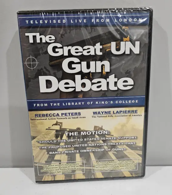 The Great UN Gun Debate Live from London, NRA & Int. Action Network Still Sealed