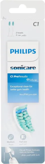 Philips  2 testine ProResults Sonicare Standard HX6012/07 – ricambio originale