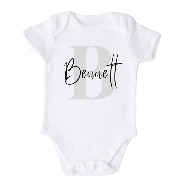 Custom Name Personalized Baby Onesie® Gift Newborn Baby Boy Girl Infant Romper