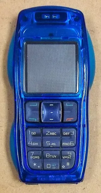 Nokia 3220 / 3220b - Clear Blue ( T-Mobile ) Very Rare Cellular Phone - READ