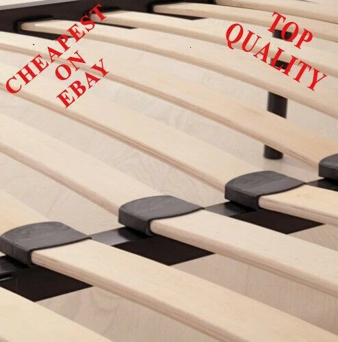 Simplybedzzz Replacement Bed Slats 4ft6 Double Sprung Wooden Bed Slats | Cyprus