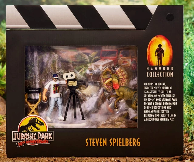 JURASSIC PARK 30TH Anniversary Steven Spielberg Figure Director SDCC 2023 Mattel 57.99 PicClick