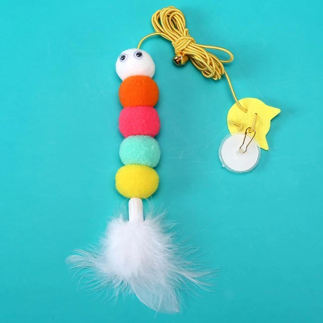 Cat Interactive Teaser Toys Electric Hanging Simulation Scratch Flying Rope M3K8 3