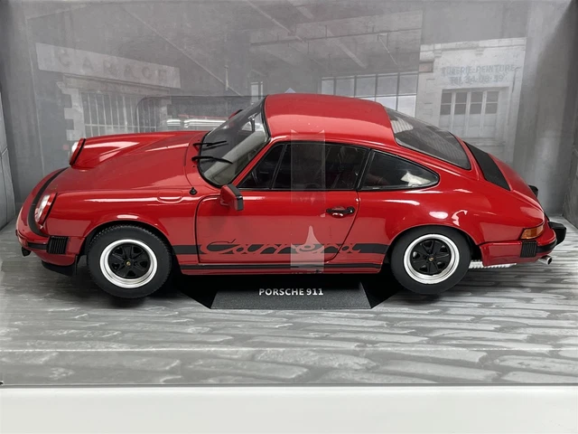 Porsche 911 3.0 1977 Carrera Rouge 1:18 Echelle Solido 1802606