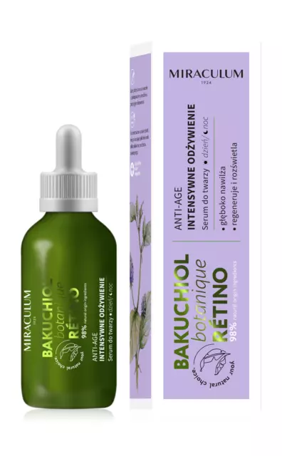 Sérum Visage Nutrition Intensive Anti-Âge Miraculum Bakuchiol