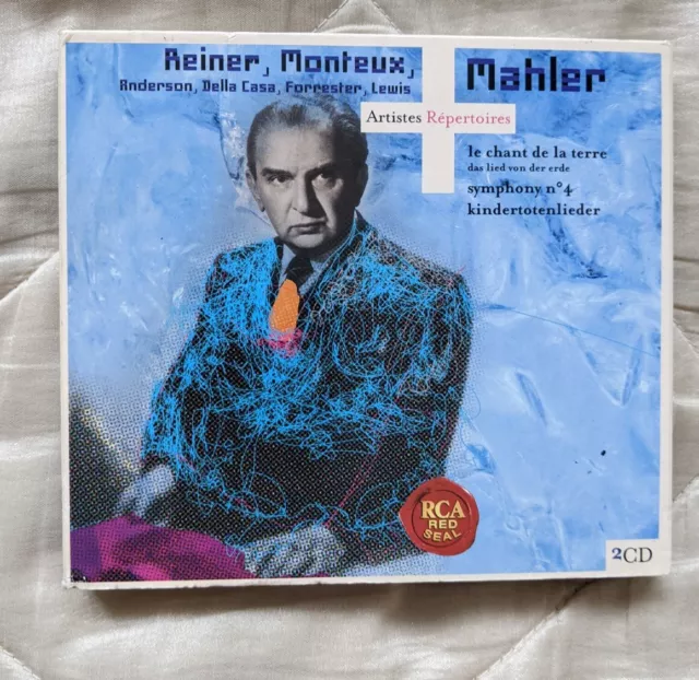 Gustav Mahler: Orchestral Works  Reiner, Monteux - RCA Red Seal Double CD