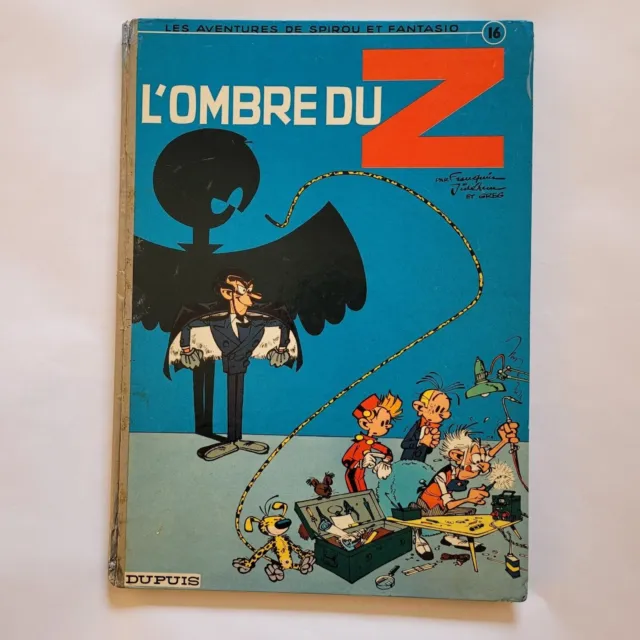 Spirou et Fantasio - T15- Z comme Zorglub - Edition 1967 - BE