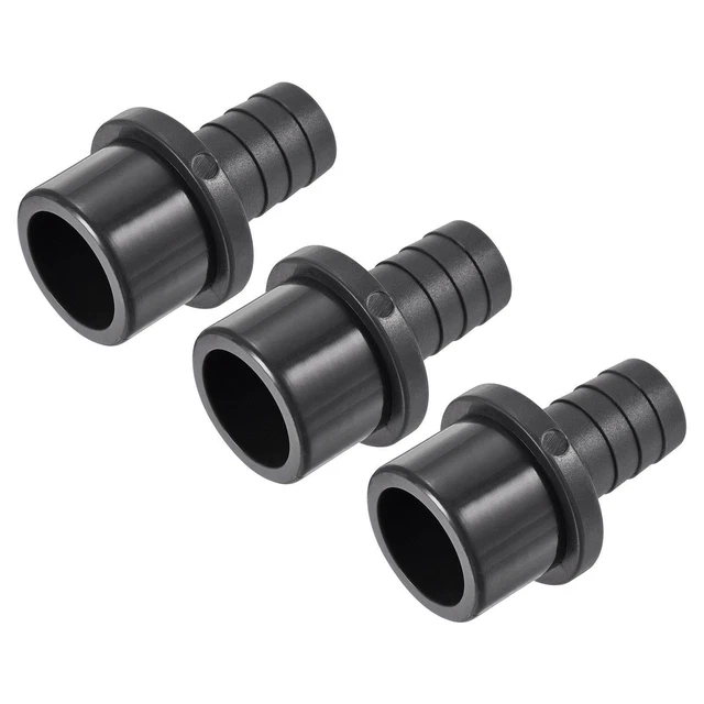 PVC Tuyau Raccord 20mm Barbelé x 32mm OD Tube Adaptateur Tuyau Connecteur Kit 3