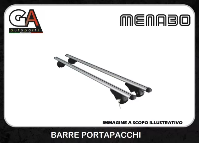 MENABO-Barre da tetto TEMA+kit in acciaio per Nissan Qashqai / Dualis (J12)  21>