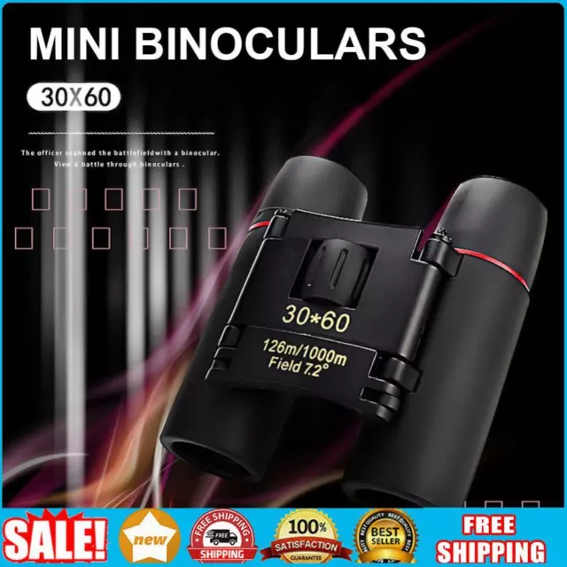 Zoom Telescope 30x60 Mini Portable Binoculars with Low Light for Outdoor _