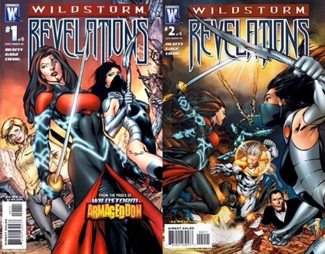 Wildstorm: Revelations #1-2 (2008) Wildstorm Comics - 2 Comics