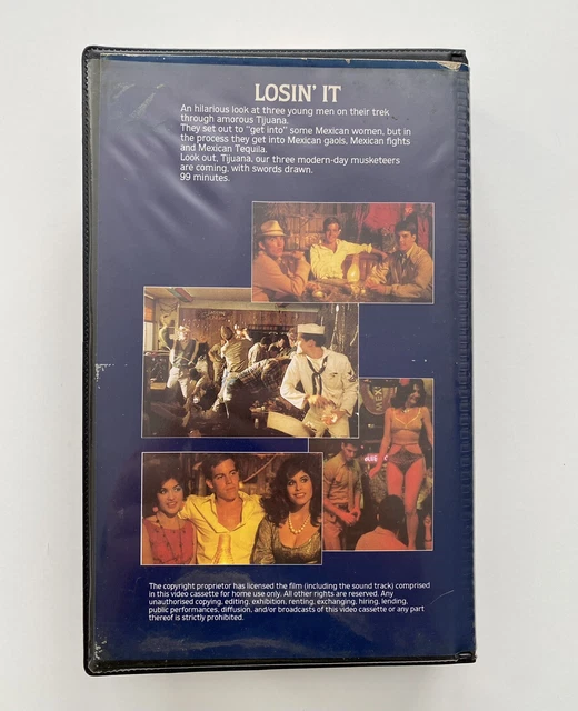 LOSIN’ IT [VHS] Roadshow Video Big Box Ex-Rental Tape 1982 Comedy ...