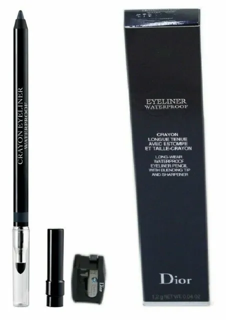 Christian Dior Long-Wear Waterproof Eyeliner Pencil With Blending Tip Sharpener