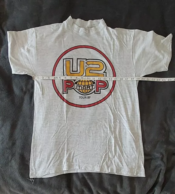 U2 1997 Popmart Dublin Concert Tour T-shirt Size Large -  Vintage, Rare