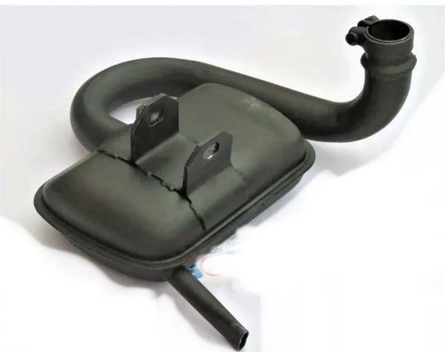 FACO MARMITTA SCARICO ESPANSIONE NERA RACING PIAGGIO VESPA 50 L R N - Foto 9