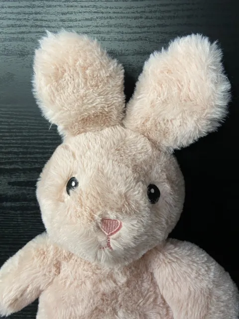 Spark Create Imagine Rabbit Plush Easter Bunny Bell Rattle Crinkle Ears Feet 14”