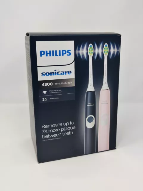Philips Sonicare 4300 Doppelpack Elektrische Zahnbürste HX6800/35 NEU und OVP