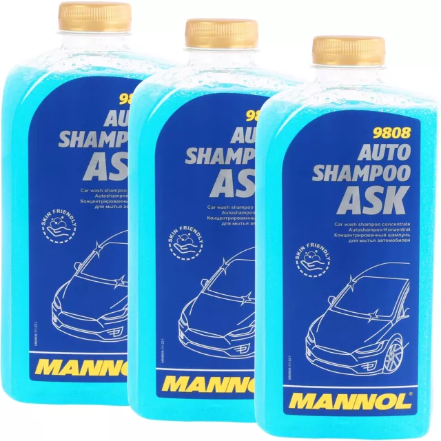 3L Mannol Autoshampoo Ask Zitrus Konzentrat Auto Shampoo Autopflege Autoschampoo