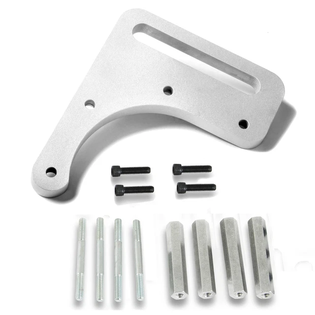 7070 Weiand Supercharger Idler Pulley Bracket - Satin