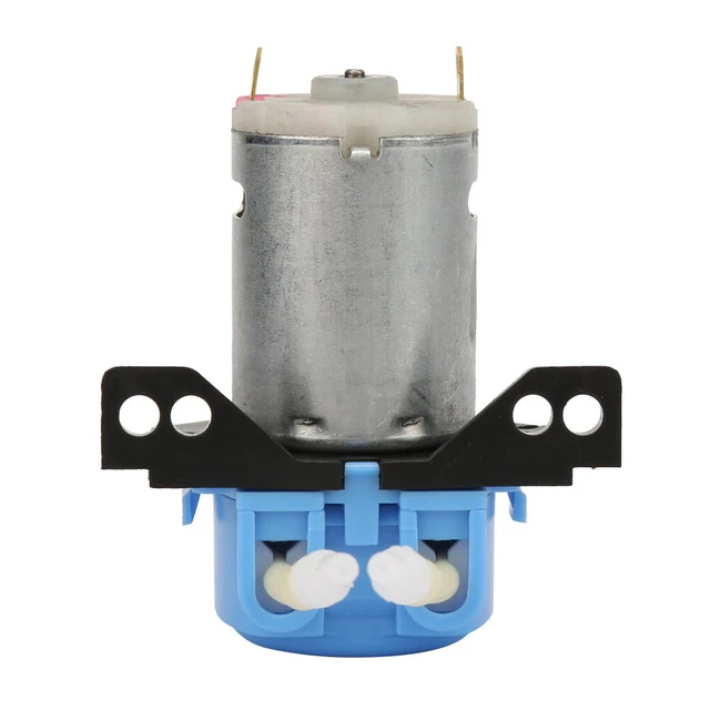 (Blue)DC24V Micro Water Liquid Peristaltic Pump Aquarium Lab Analytical