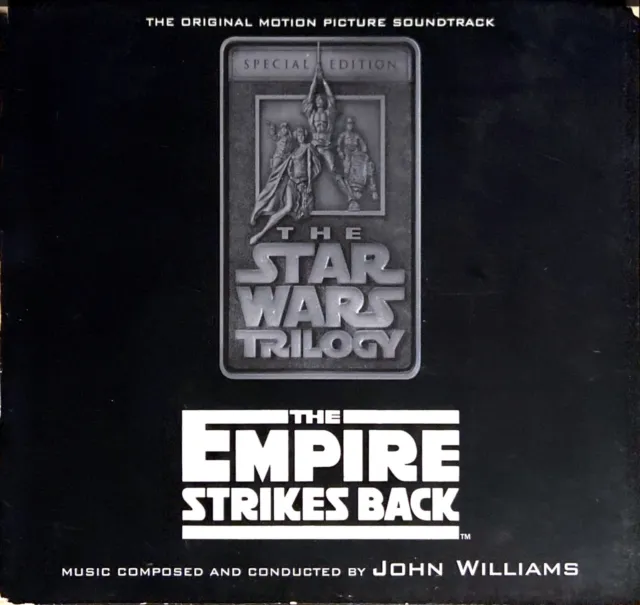 USA 2xCD ALBUM THE EMPIRE STRIKES BACK REMASTERED SPECIAL HOLOGRAPHIC DISCS 1997