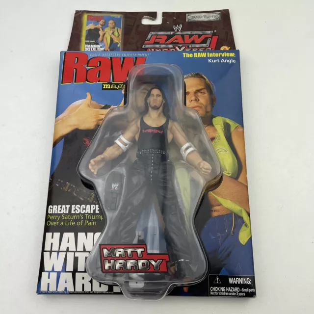 WWE WWF Raw Uncovered Jakks Pacific Figure MATT HARDY