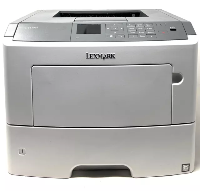 Lexmark MS610DN Imprimante Laser Noir , Réseau, Duplex, 47PPM 30.000PG Pas Drum