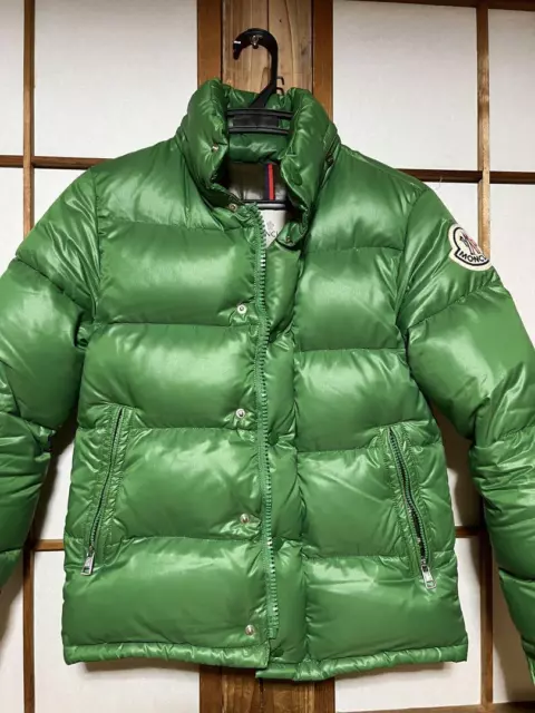 MONCLER SIZE 0 Everest Model Green Everk2 Maya puffer Jacket $586.98 ...