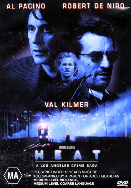 Heat - Al Pacino, Robert De Niro, Val Kilmer - DVD