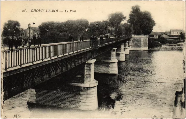 CPA AK Choisy le Roi Le Pont FRANCE (1282543)