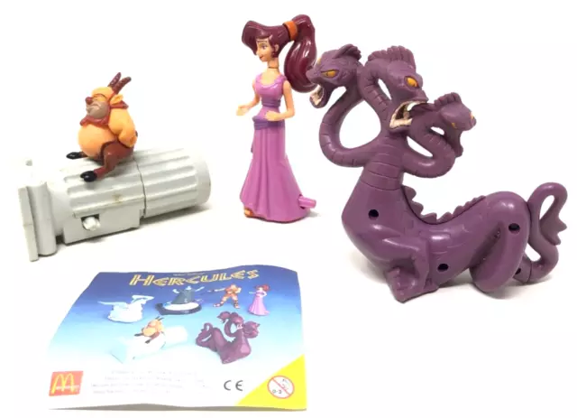 Mc Donalds Happy Meal 1997 - Disney Hercules - 3 Figuren