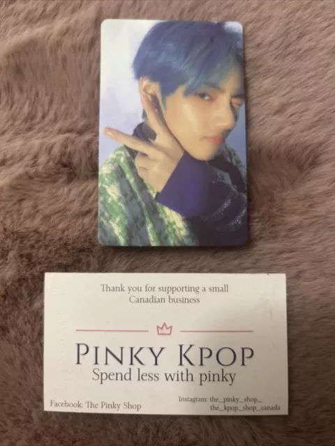 BTS Taehyung/ V  ‘ Map Of The Soul’ Official Photocard + FREEBIES