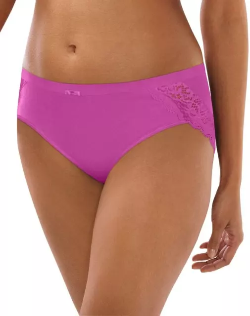 Bali Cotton Desire Hipster DFCD63  Panty Women's Showtime Fucsia Sz.L/7