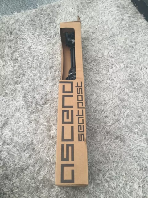 Brand-X Ascend II External MTB Dropper Seatpost - 2 x Lever - 100mm Drop