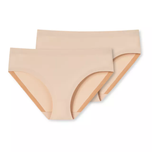 Uncover By Schiesser da Donna Slip - Invisible Funzione, 2er Pacco Nudo 2XL