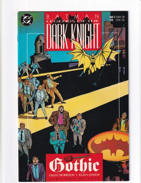 Batman Legends of The Dark Knight #7 NM (1990) DC Comics Bag/Boarded