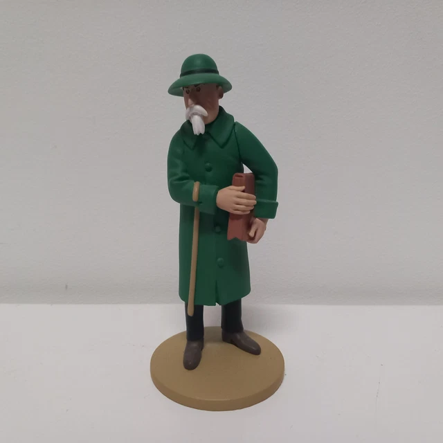 Figurine Tintin Basil Bazaroff N°76 En Résine - Collection Hergé - Occasion