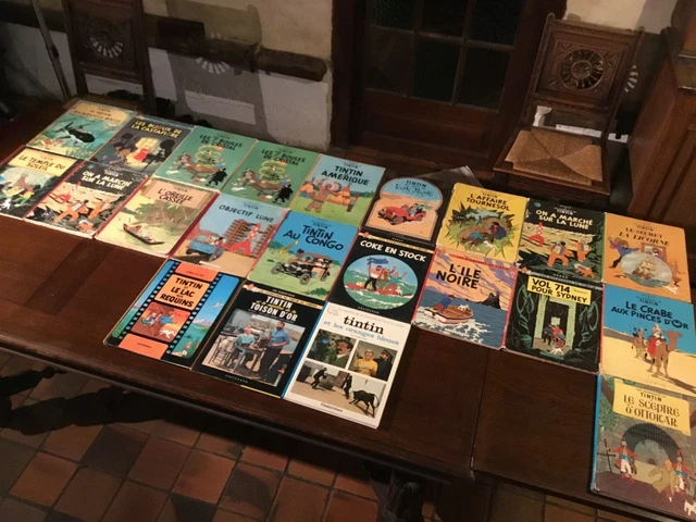 COLLECTION DE 22 albums de Tintin EUR 220,00 - PicClick FR