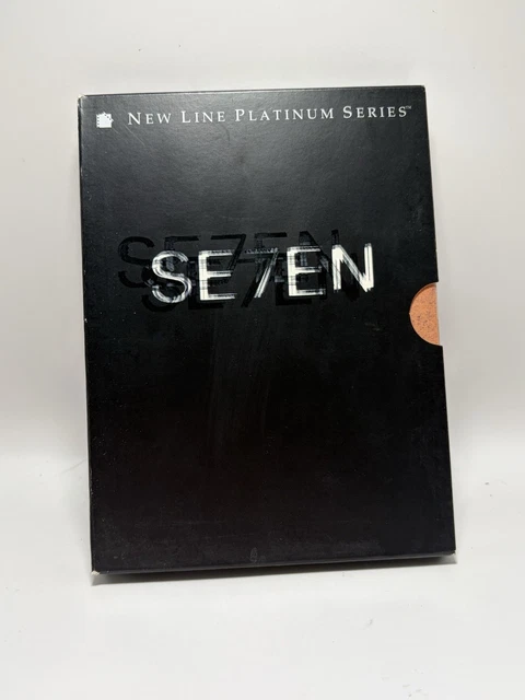 SE7EN (NEW LINE Platinum Series) DVD Video Slipcover 2 Disc Set