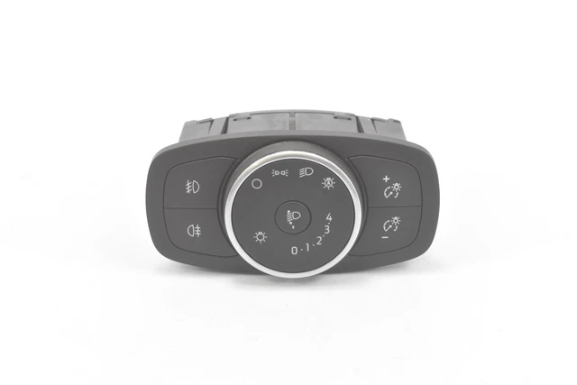 Manopola Interruttore Luci Fari Cruscotto Pour Audi A6 Q7 - Fonction Automatique - Noir - Pièce Neuve