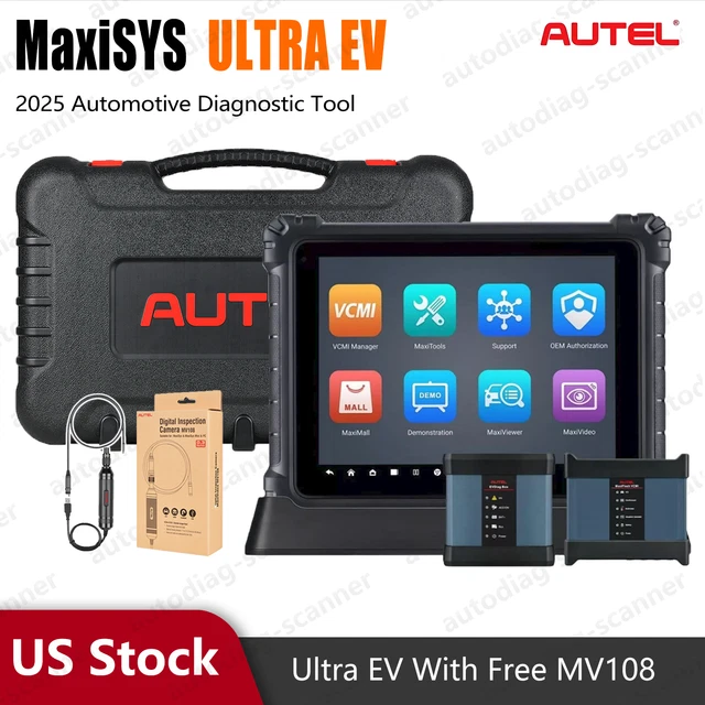 AUTEL MAXISYS ULTRA EV Diagnostic Scanner 5-in-1 VCMI Programming Tool ...