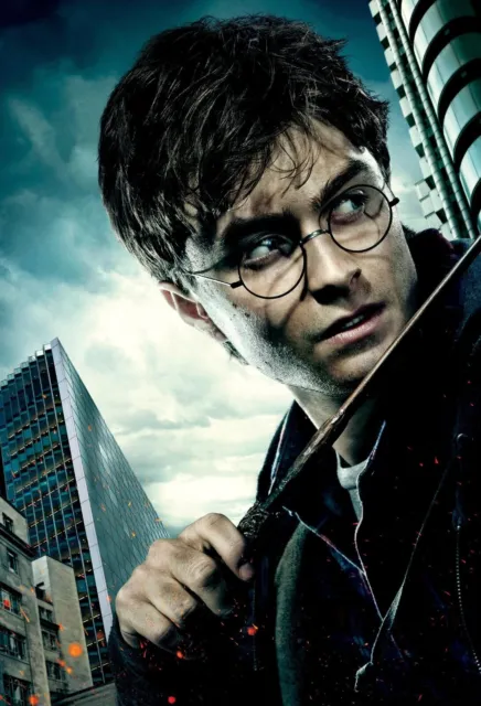 Harry Potter And The Deathly Hallows 1 Movie Poster Premium Wall Art Size A5-A1