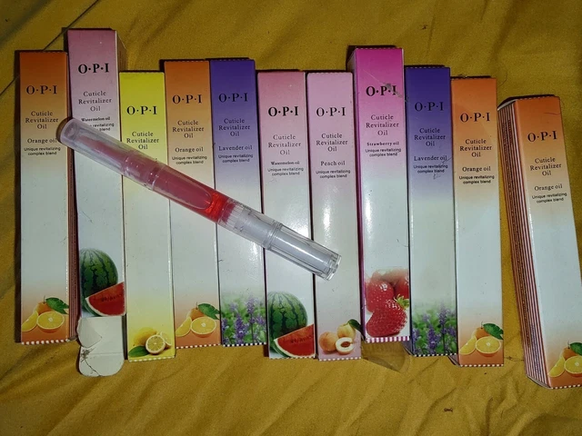 Revitalizador de uñas aceite de cutícula cepillo pluma tratamiento de manicura saludable