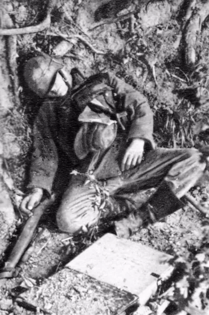 WW2 - Sainte-Mère-Eglise - Soldat allemand tué le 6 juin 1944