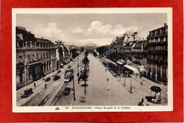 CPA 67 STRASBOURG - Place Broglie et le Théâtre